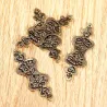 Antique brass - furniture corner decorative protectors - 4 piecesMeubels