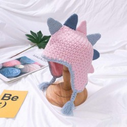 Small dinosaur - handmade winter hat for kidsPetjes & mutsjes