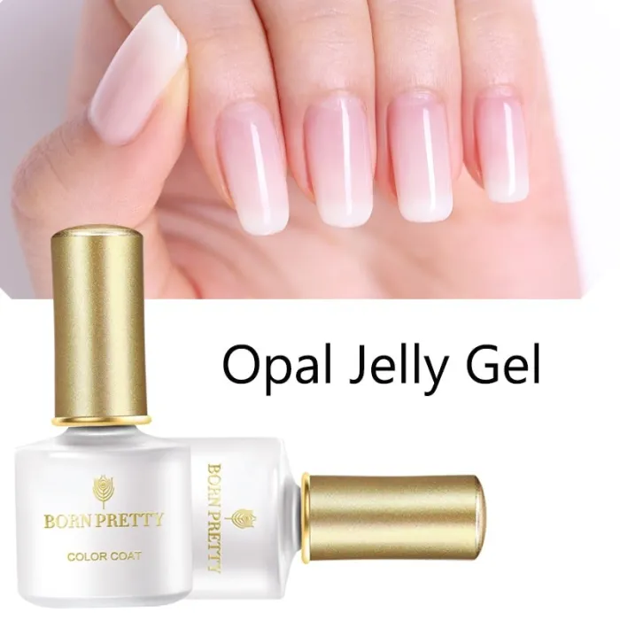 Opal jelly - nail varnish - white soak off UV polish gel 6mlNagels