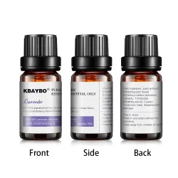 10ml * 6 - Essentiële oliën voor luchtbevochtiger - lavendel - theeboom - citroengras - rozemarijn - sinaasappel - pepermuntL...
